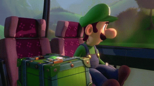 Luigi's Mansion 3 Yawning GIF