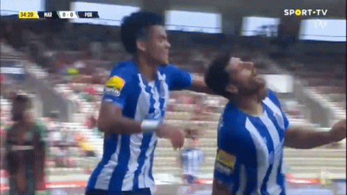 Luis Diaz With Mehdi Taremi GIF