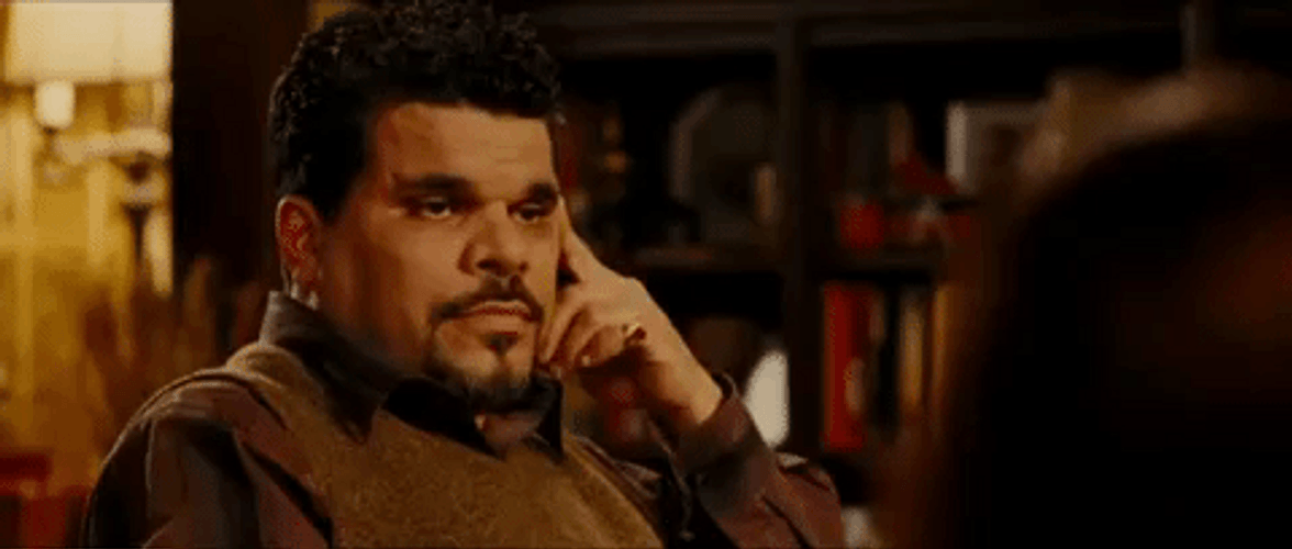 Luis Guzman Not Funny And Not Pleased GIF