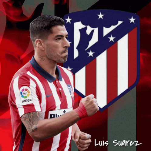Luis Suarez Atletico Madrid GIF