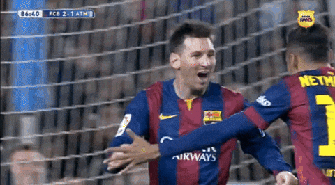 Luis Suarez Fc Barcelona Celebrate GIF
