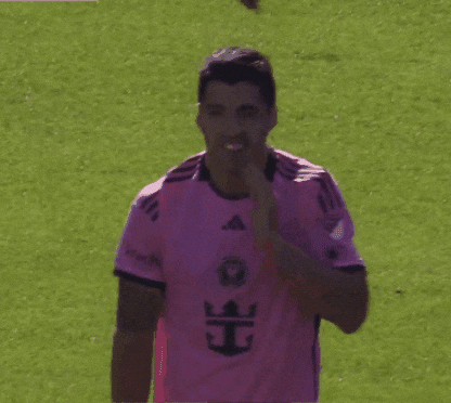 Luis Suarez Hand Fist Shake GIF