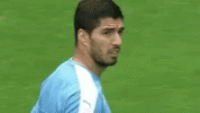 Luis Suarez Happy Waving GIF