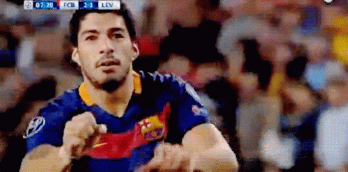 Luis Suarez Taunting GIF