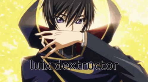 Luix Destructor Cartoon Character GIF