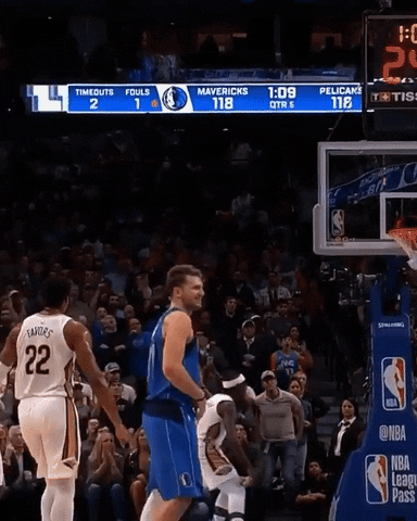 Luka Doncic Dallas Mavericks Smiles GIF