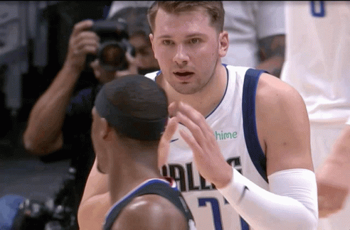 Luka Doncic Evil L:augh GIF