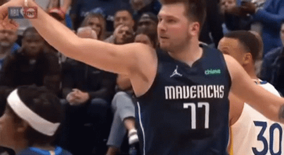 Luka Doncic Shimmy Moves GIF