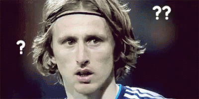 Luka Modric Confused GIF