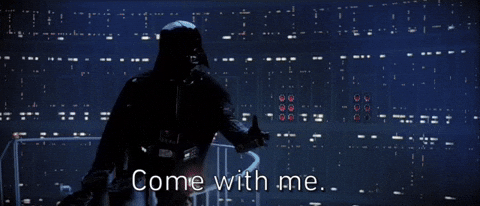 Luke I Am Your Father Come With Me GIF