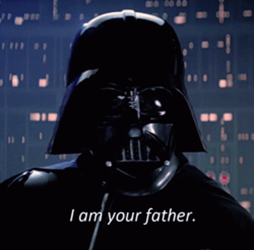 Luke I Am Your Father Darth Vader Meme GIF