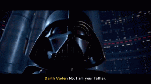 Luke I Am Your Father Lego Star Wars GIF