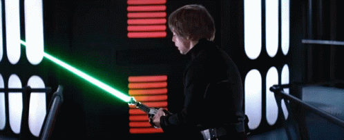 Luke Skywalker Tempted By Palpatine GIF