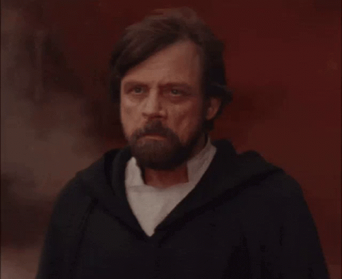 Luke Skywalker Wipe Shoulder GIF