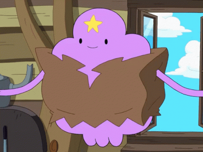 Lumpy Space Princess Coming Gotcha GIF