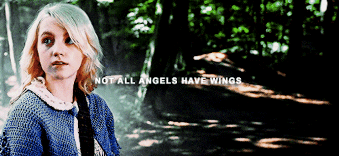 Luna Lovegood Not All Angels Have Wings GIF
