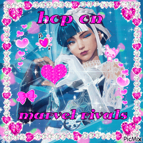 Luna Snow Hop On Marvel Rivals Gif GIF