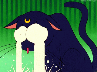 Luna Tears Flowing Sailor Moon GIF