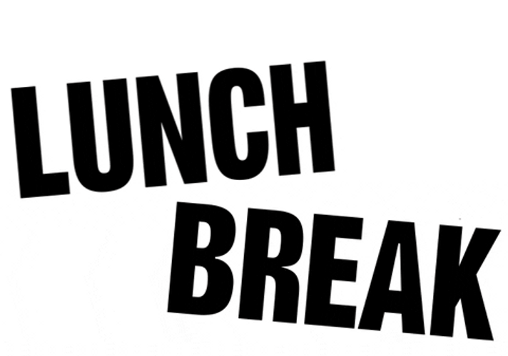 Lunch Break Simple Animation GIF