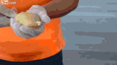 Lunch Time Leak Potato Wedges GIF