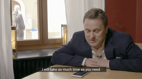 Luxembourg Bettel Take Time GIF