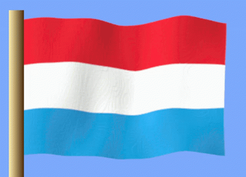 Luxembourg Country Flag Sticker GIF