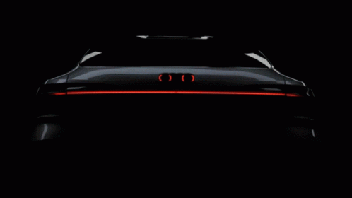 Luxurious Black Audi Car GIF