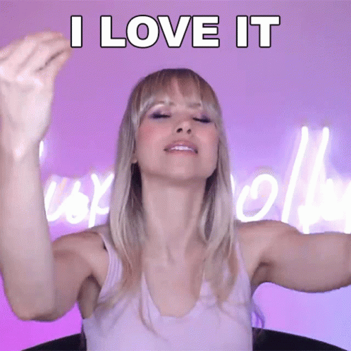 White Girl I Love It GIF