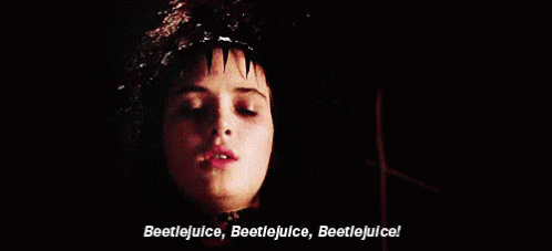 Lydia Hardly Pronounced Beetlejuice Meme GIF