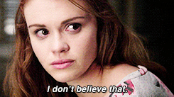 Lydia Martin I Don't Believe That Teen Wolf GIF