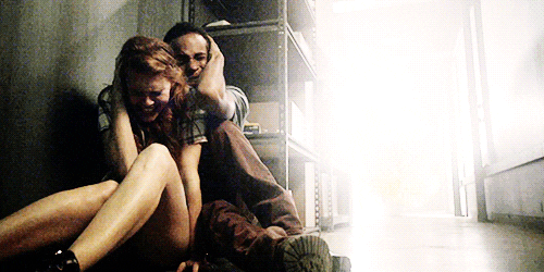 Lydia Martin Teen Wolf Explosion GIF