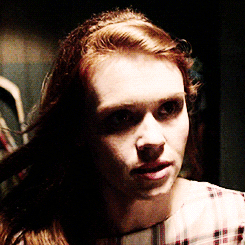 Lydia Martin Teen Wolf Faces Monster GIF