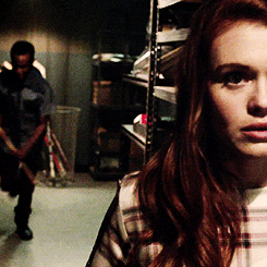 Lydia Martin Teen Wolf Fight GIF