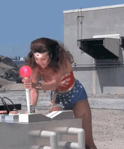 Linda Carter Wonder Woman GIF