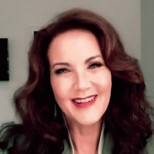 Linda Carter Celebrity Wave GIF
