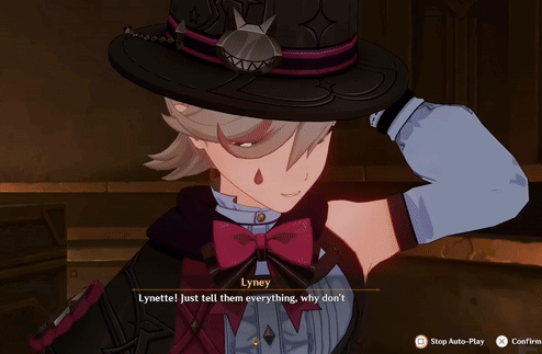Lyney Says Lynette Tell Them Everything Don't You