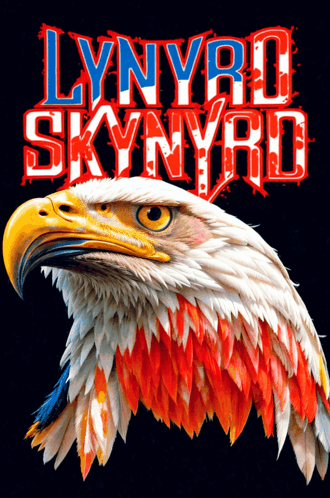 Lynyrd Skynyrd Bald Eagle Poster GIF