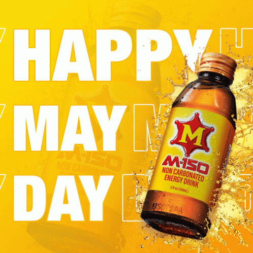 M-150 Energy Drink Splash GIF