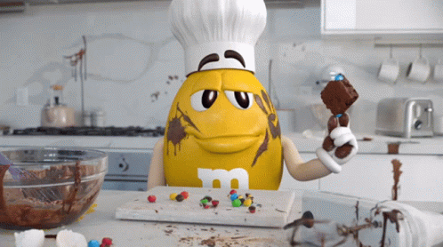 M&m's Baking GIF