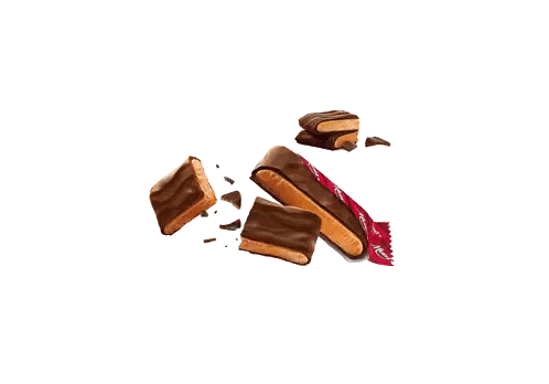 M&M's Peanut Butter Bar Eaten