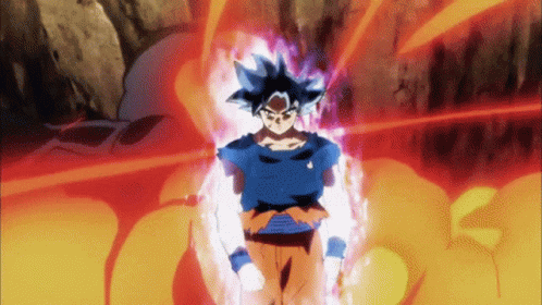Goku Ultra Instinct Wide Walking GIF