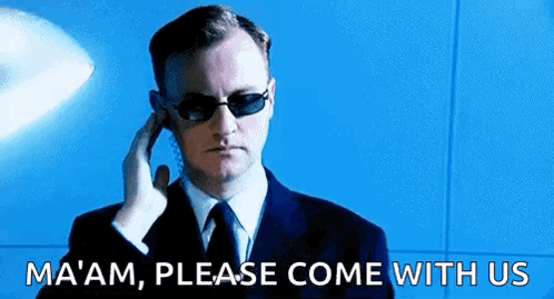Ma'am Please Come With Us Secret Service GIF