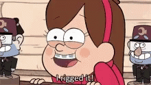 Mabel Pines Says I Rigged It GIF