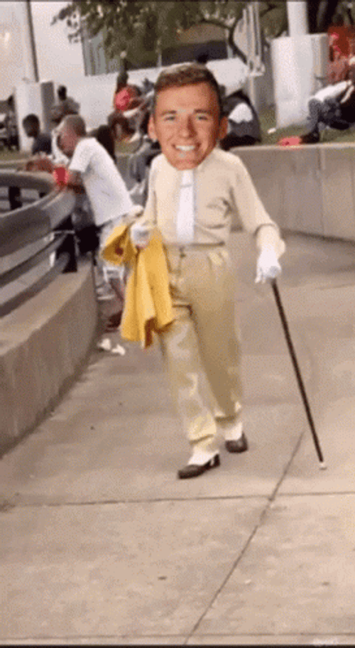 Mac Jones Using Cane GIF