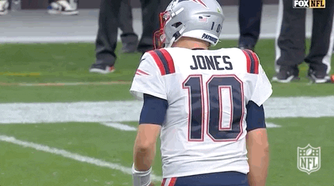 Mac Jones Walk Out GIF