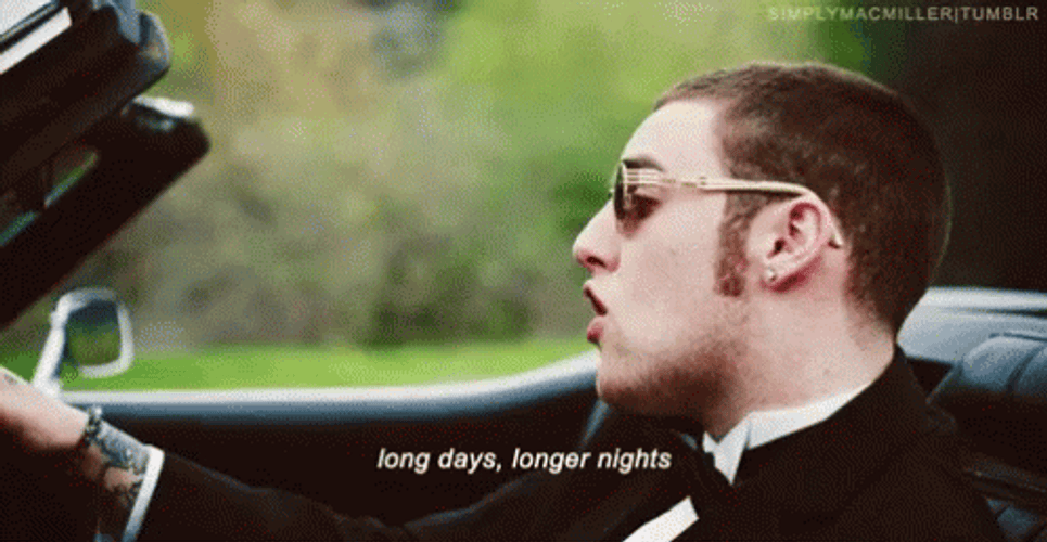 Mac Miller Long Days Longer Nights GIF