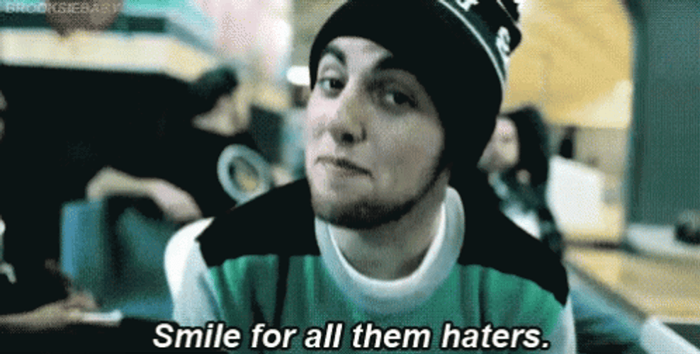 Mac Miller Smile For All Haters GIF