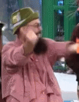 Macarena Beard Man Dancing GIF