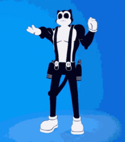 Macarena Fortnite Toon Meowscles Dancing GIF