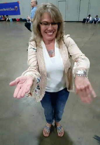 Macarena Old Woman Dancing GIF